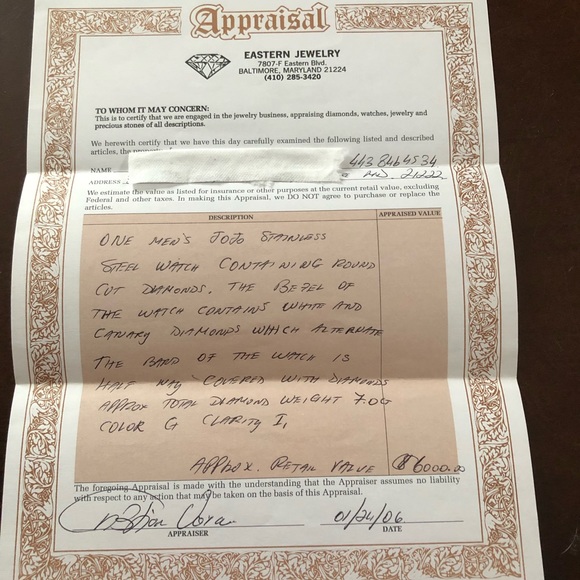 Men’s Jo Jo (Joe Rodeo)  7 ct watch - Picture 7 of 8